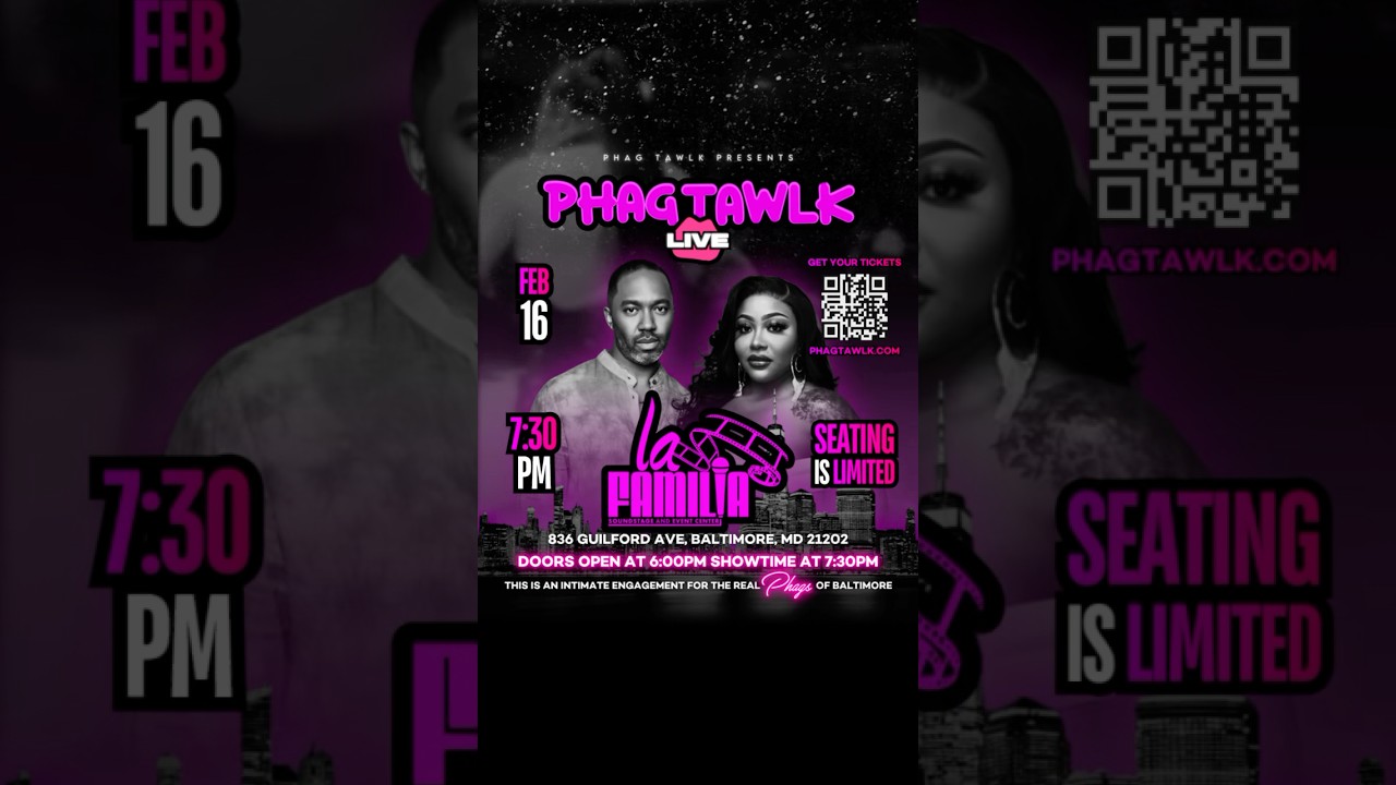 Ts Madison “phag Tawlk live BALTIMORE”