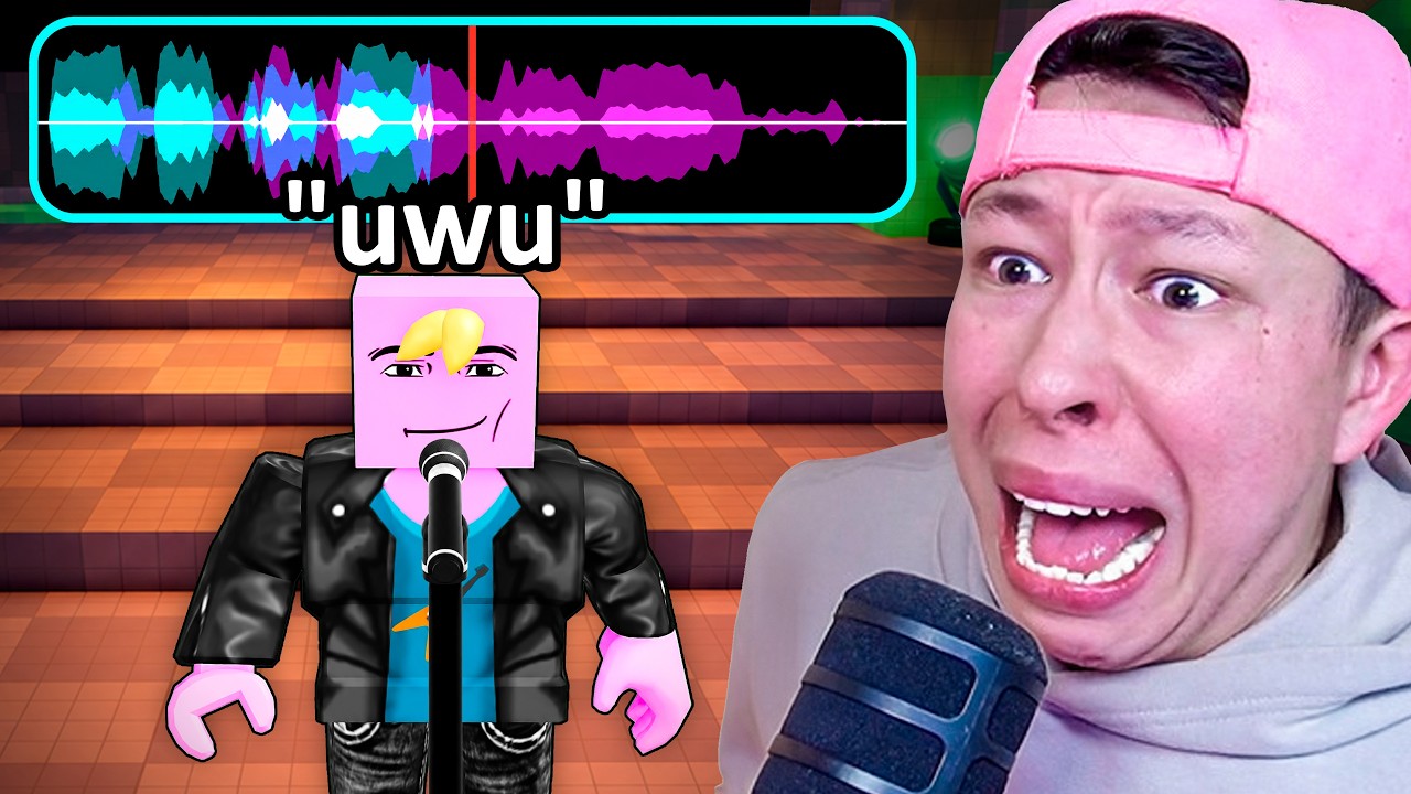 Roblox MIMIC THE VOICE...