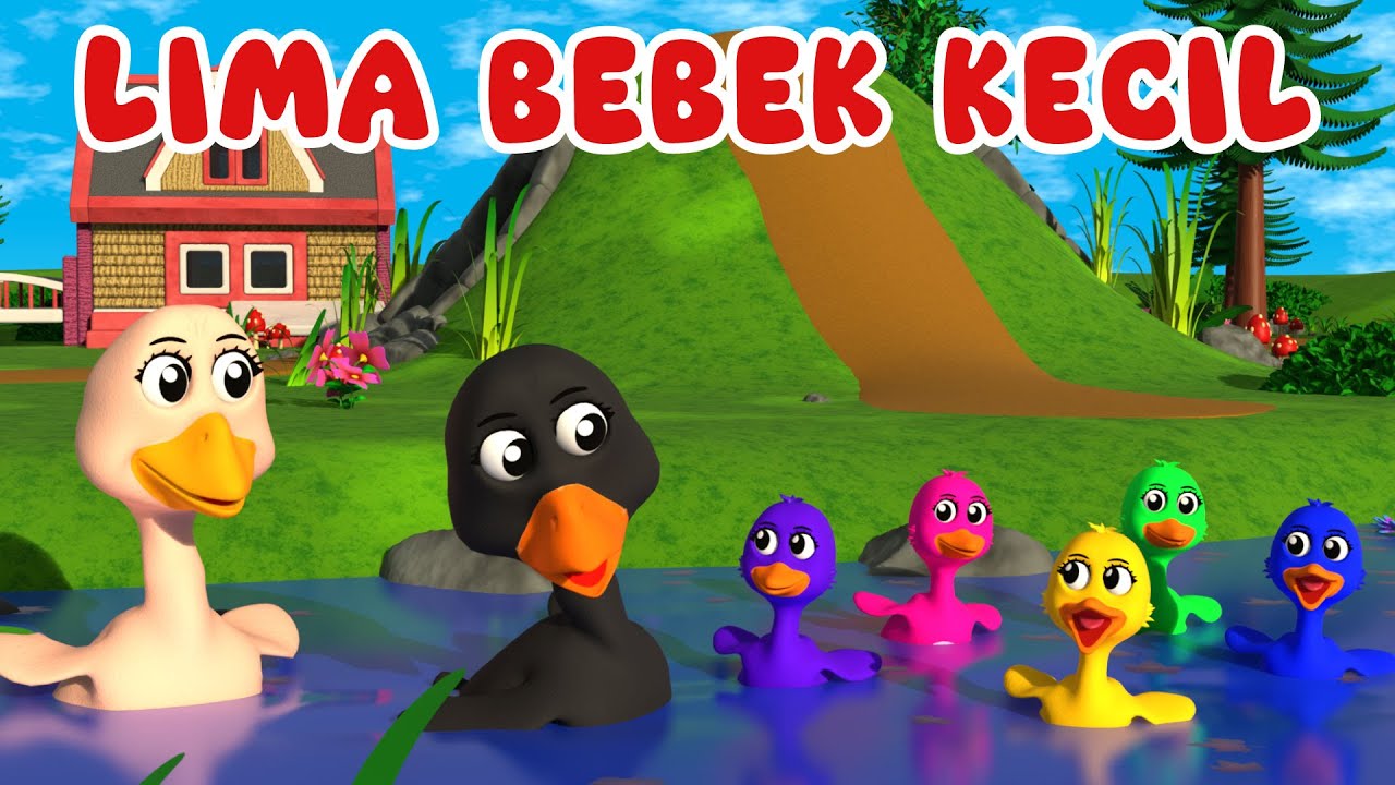 Lima Bebek Kecil Pergi Main - Lagu Anak Indonesia Balita Terbaru Viral