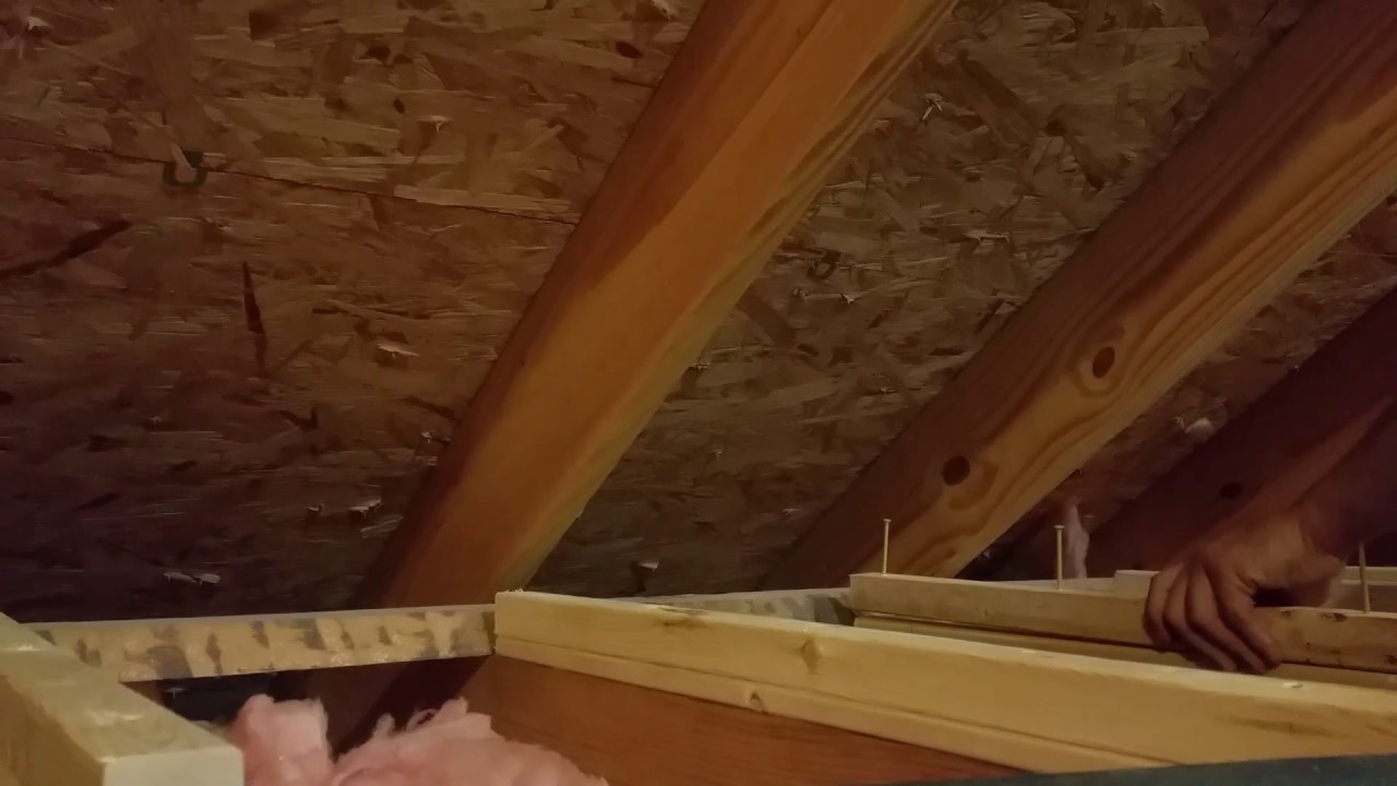 Attic Flooring Storage DIY - How to build around Piping and Electrical