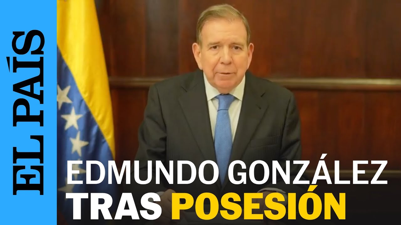 TOMA DE POSESIÓN VENEZUELA | Edmundo González Urrutia lanza mensaje tras posesión de Nicolás Maduro