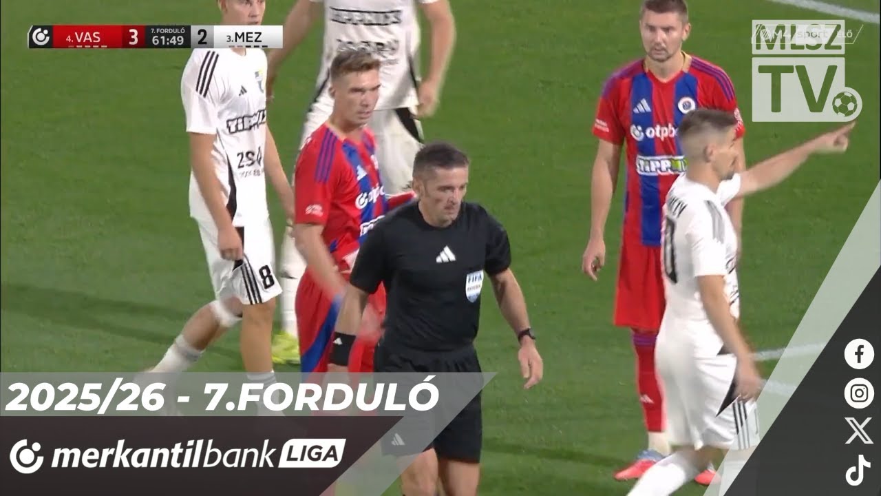 Vasas FC -  Mezők&ouml;vesd Zs&oacute;ry FC | 4-3 (2-2) | Merkantil Bank Liga NB II. | 7. fordul&oacute;