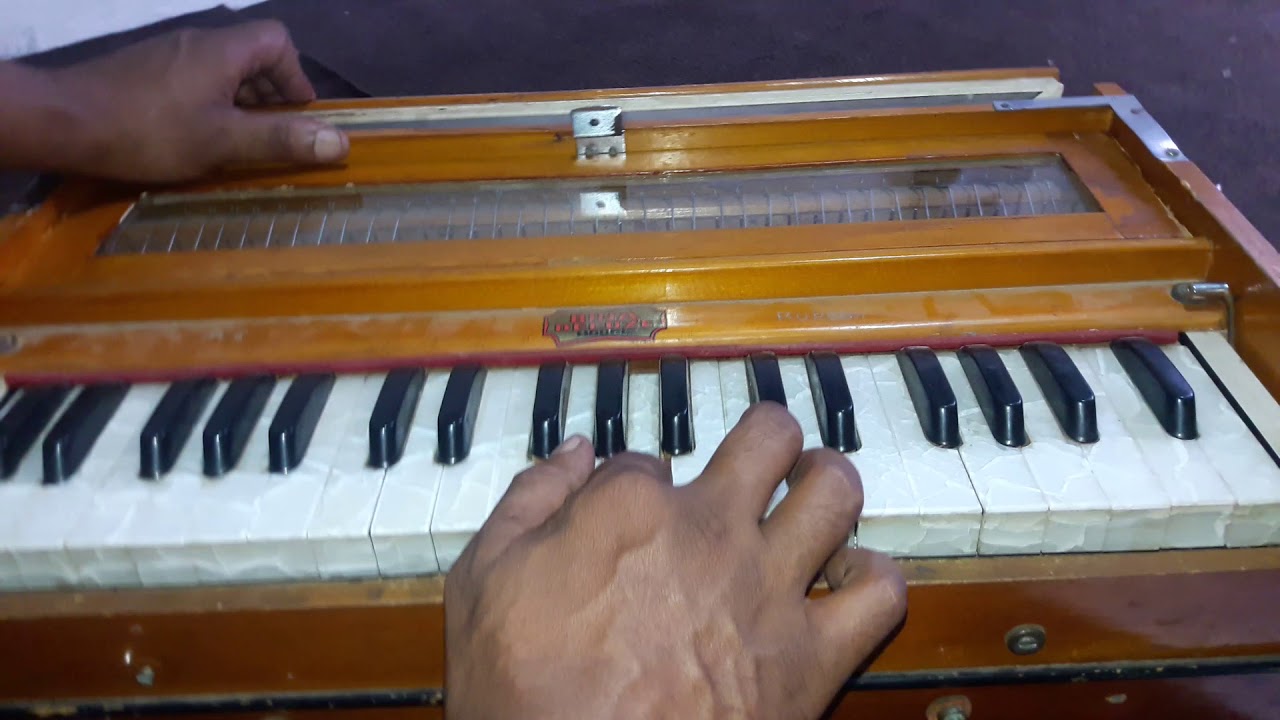How To Play Harmonium- Rato Tika Nidharma