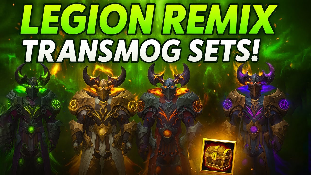 How to Get All 4 Sargerei Commander Transmog Sets &ndash; Legion Remix Guide