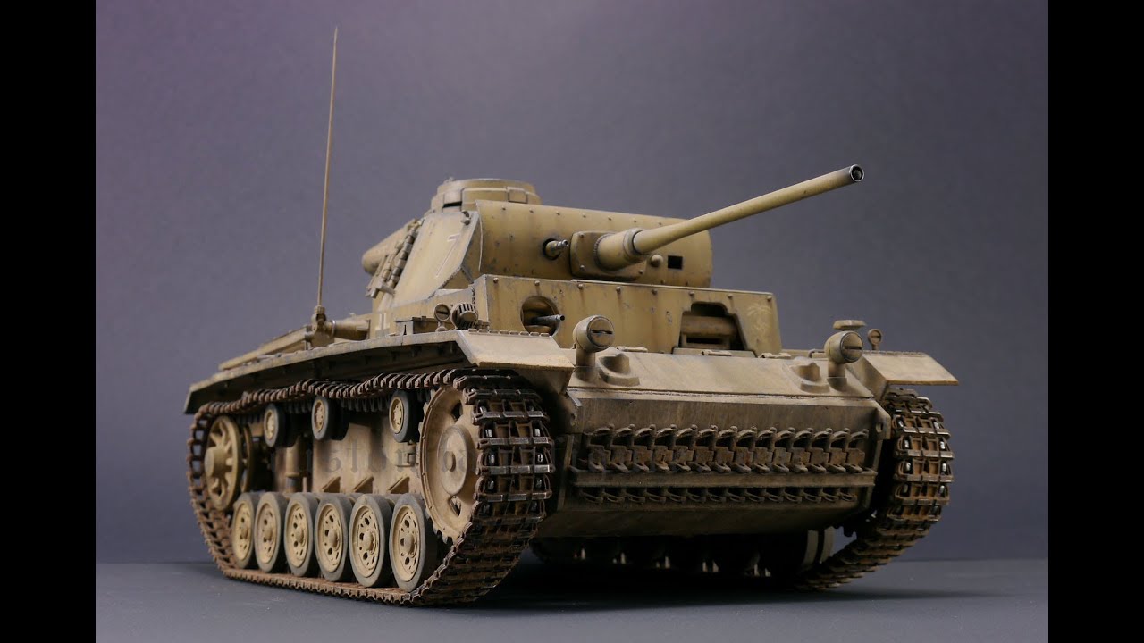 All Metal 1/16 Panzer III Ausf.L Afrikakorps Matot