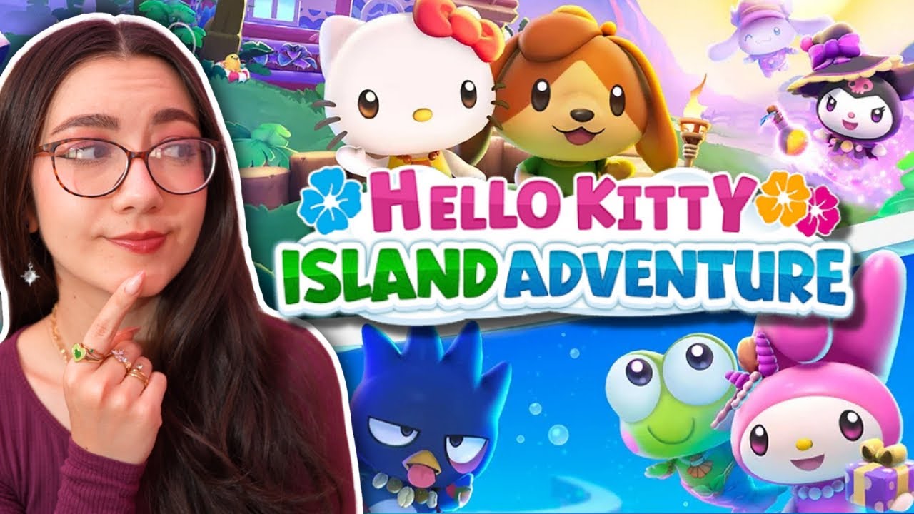 ACNH pro finally plays Hello Kitty Island Adventure!