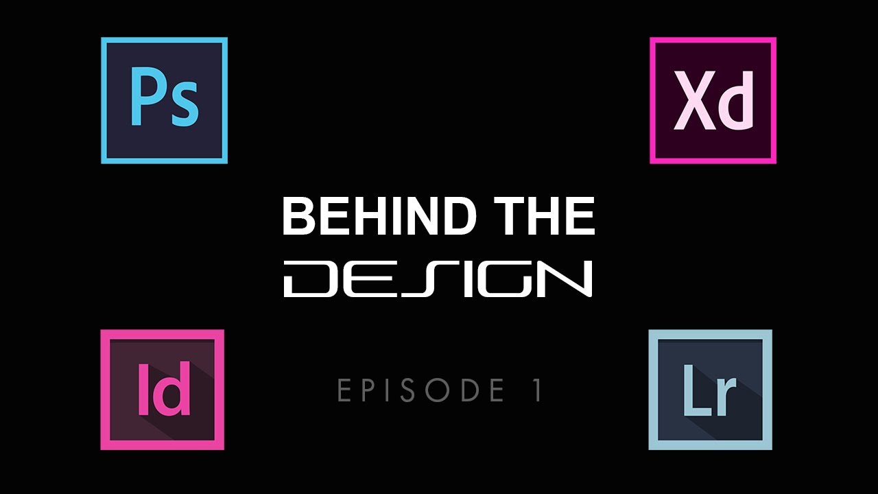 Behind The Design - Fitness Poster [SPEED ART]