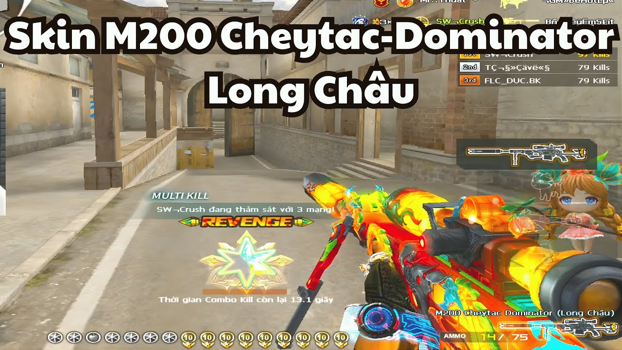 [ Đột Kích Crossfire ] Skin M200 Cheytac-Dominator Long Châu