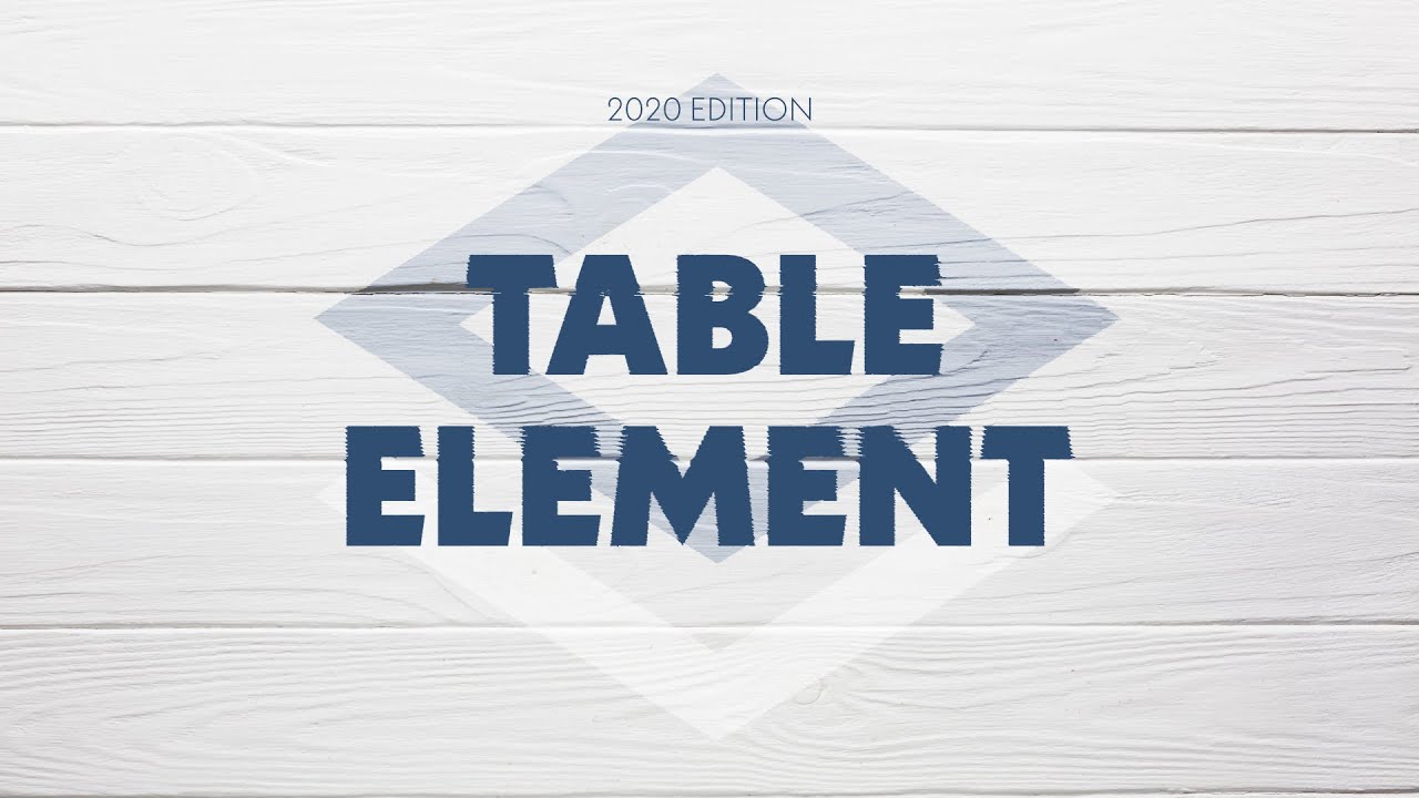 Table Element | Brizy Builder 2020