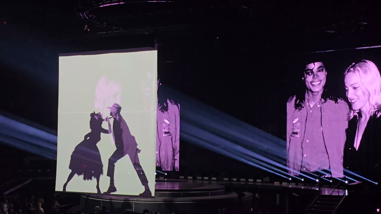 Madonna - Billie Jean/Like a Virgin Interlude Live Celebration Tour Miami April, 7