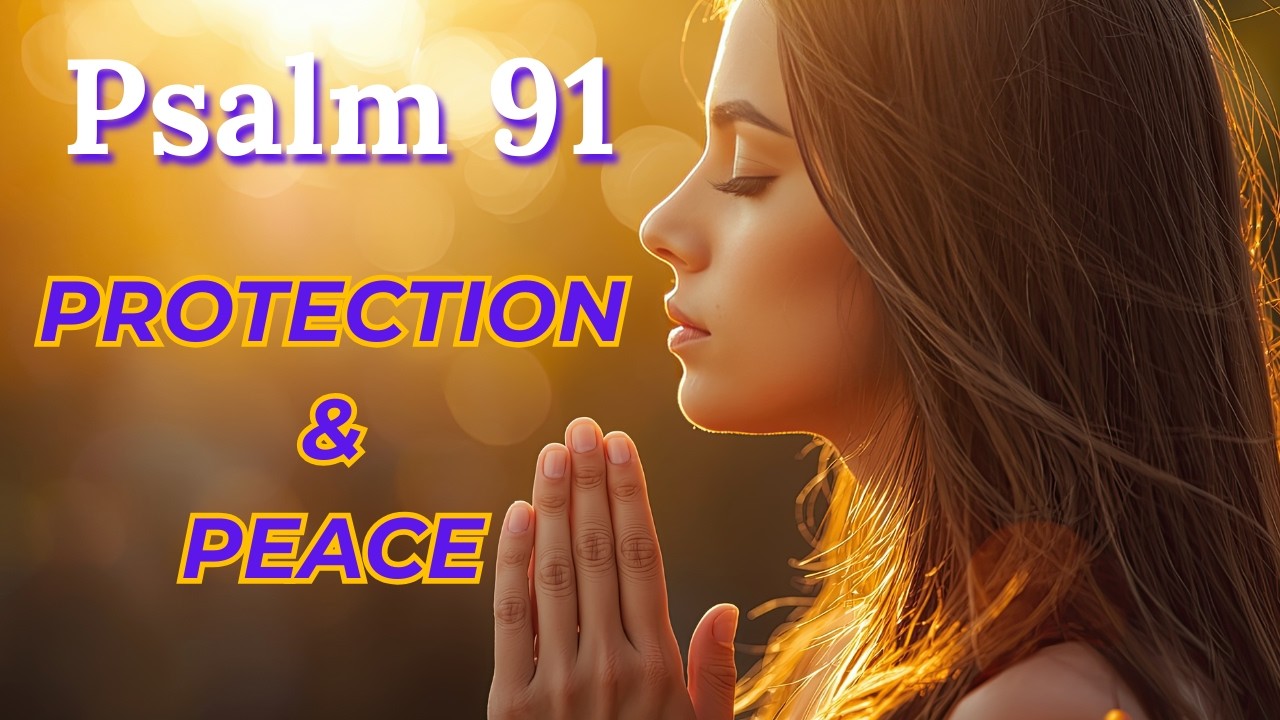 Psalm 91 for Protection & Peace 🙏 Powerful Prayer Against Fear | Bible Prayer with Music