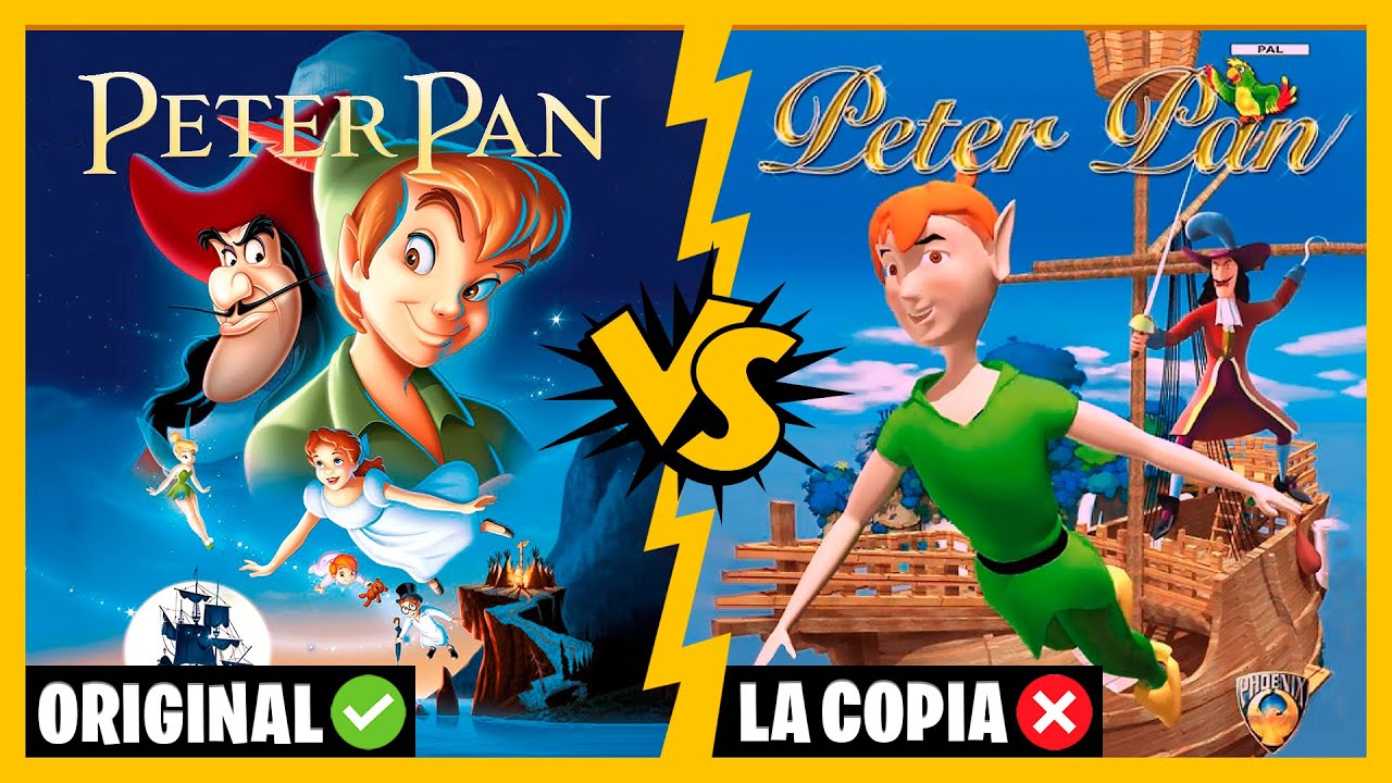 La PEOR COPIA de PETER PAN de WALT DISNEY (IMPOSIBLE NO REIR)