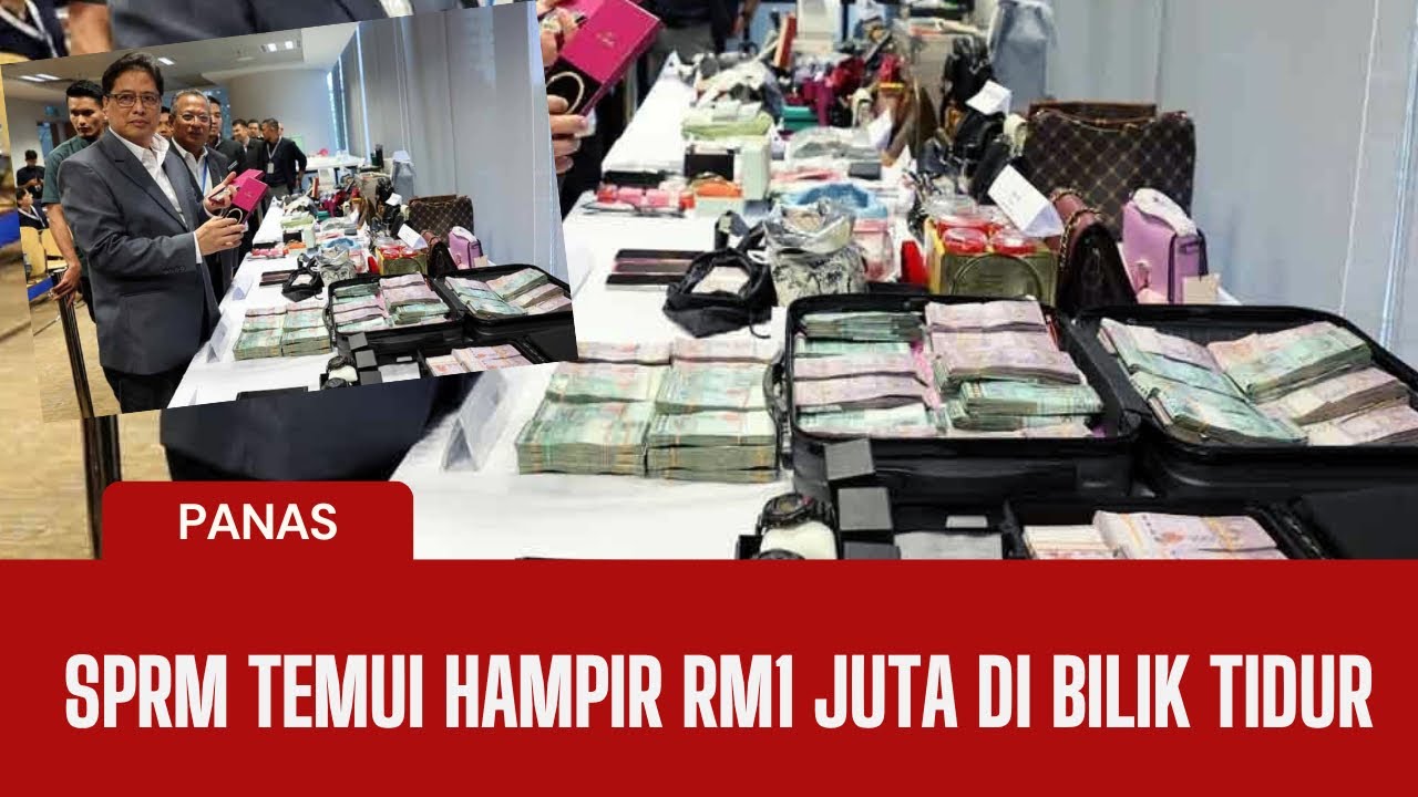 GEMPAR : SPRM TEMUI WANG TUNAI HAMPIR RM1 juta dalam BILIK TIDUR!! Gilak punya kerja