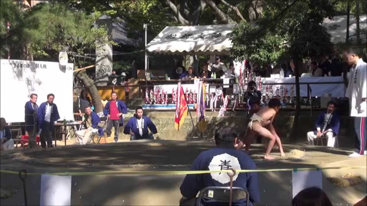 [2014-10-19][0940]奉納子ども相撲大会3-4年生の部(その2)＜千葉県船橋大神宮＞