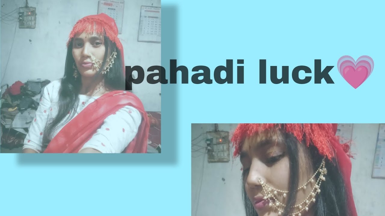 Trending pahadi song try kurti teri lal🌺