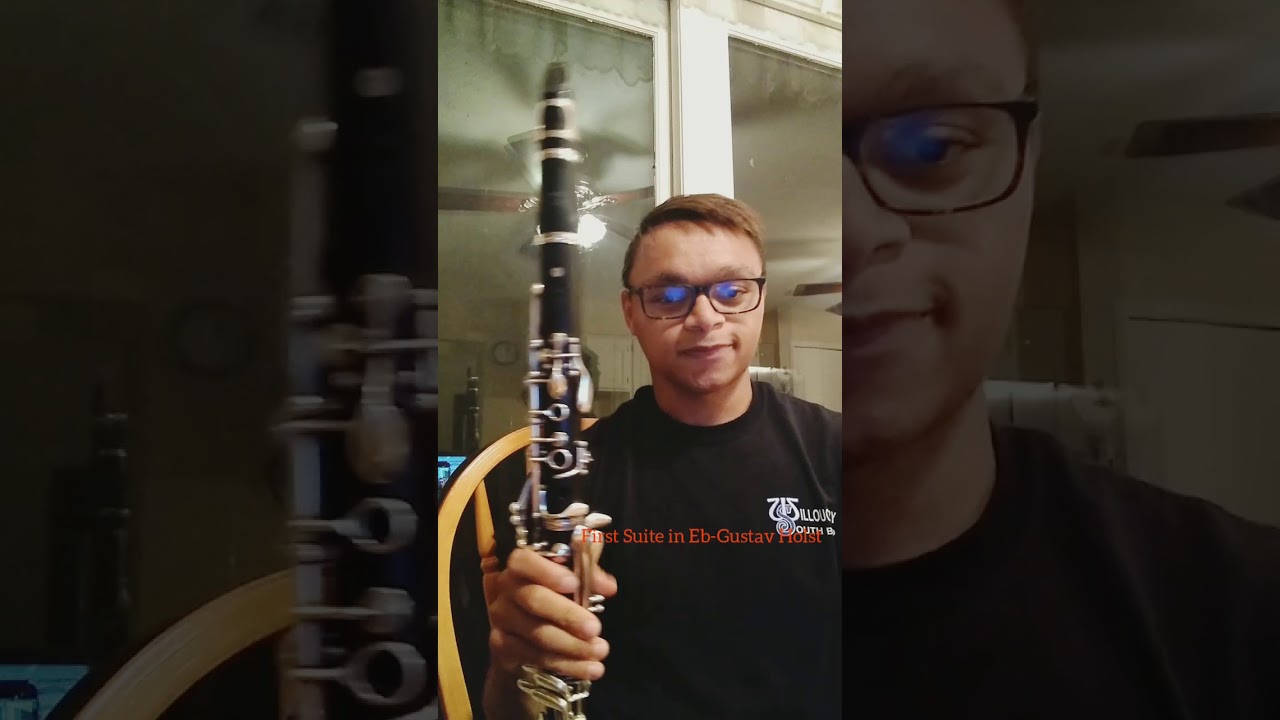 First Suite in Eb (Chaconne)-Gustav Holst, Solo Clarinet