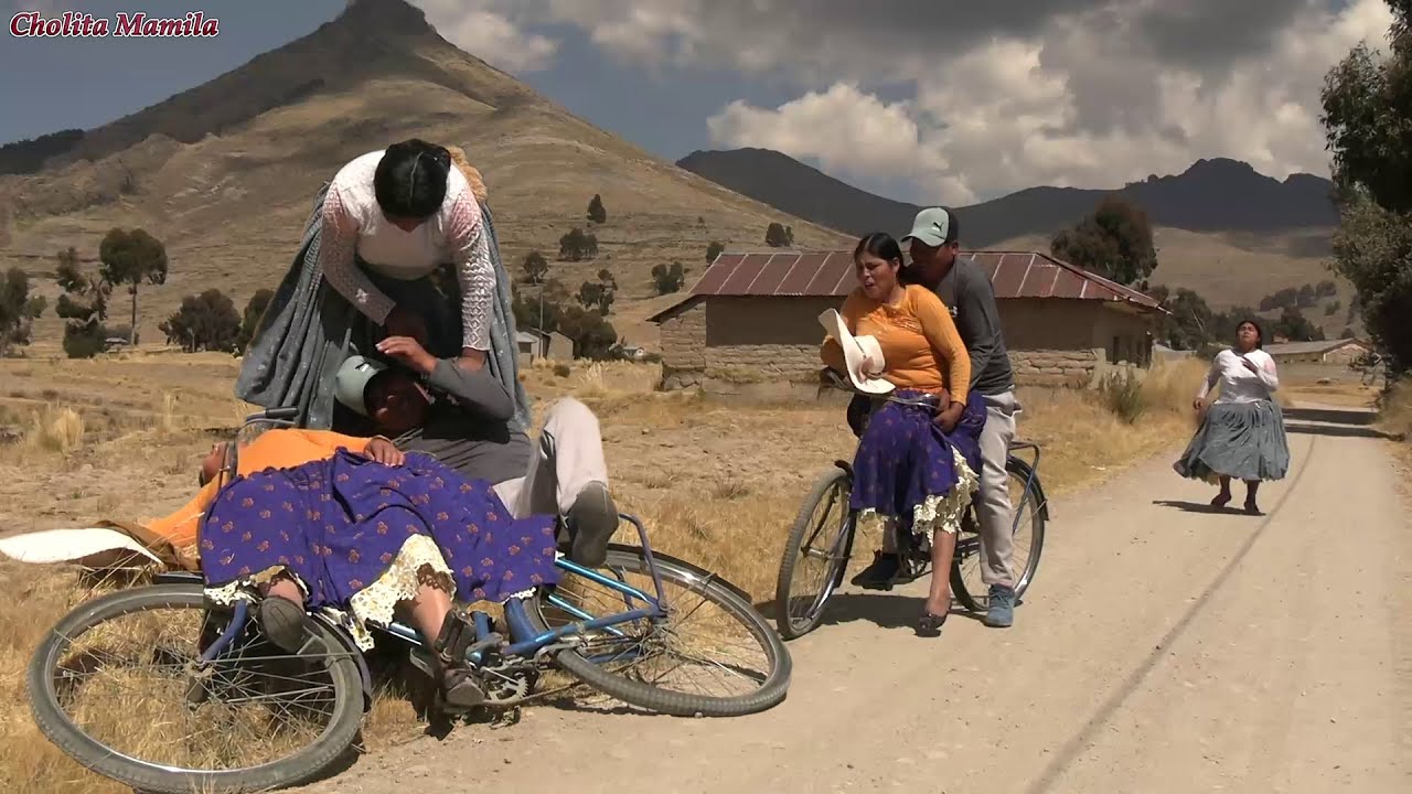 cuando te invitan a pasear y te pasa esto -cholita mamila