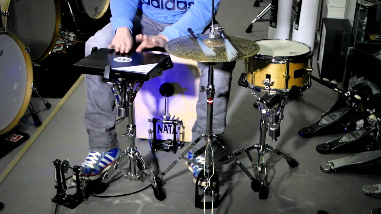 Set de Percussão com Pedal de Cajon Gibraltar - Groove It Up Drum Shop