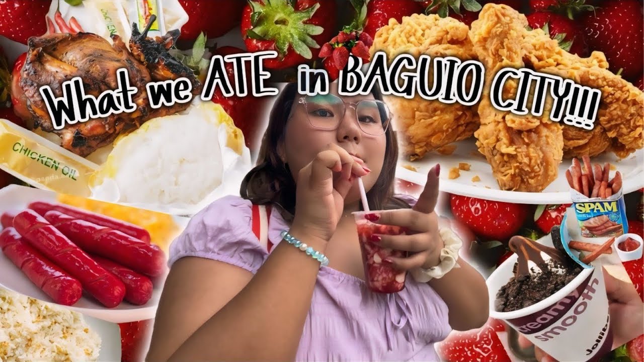 What We Ate in Baguio City! | 1M/10 WOULD RECOMMEND | Jollibee, Mang Inasal etc! | elleelovesyouu