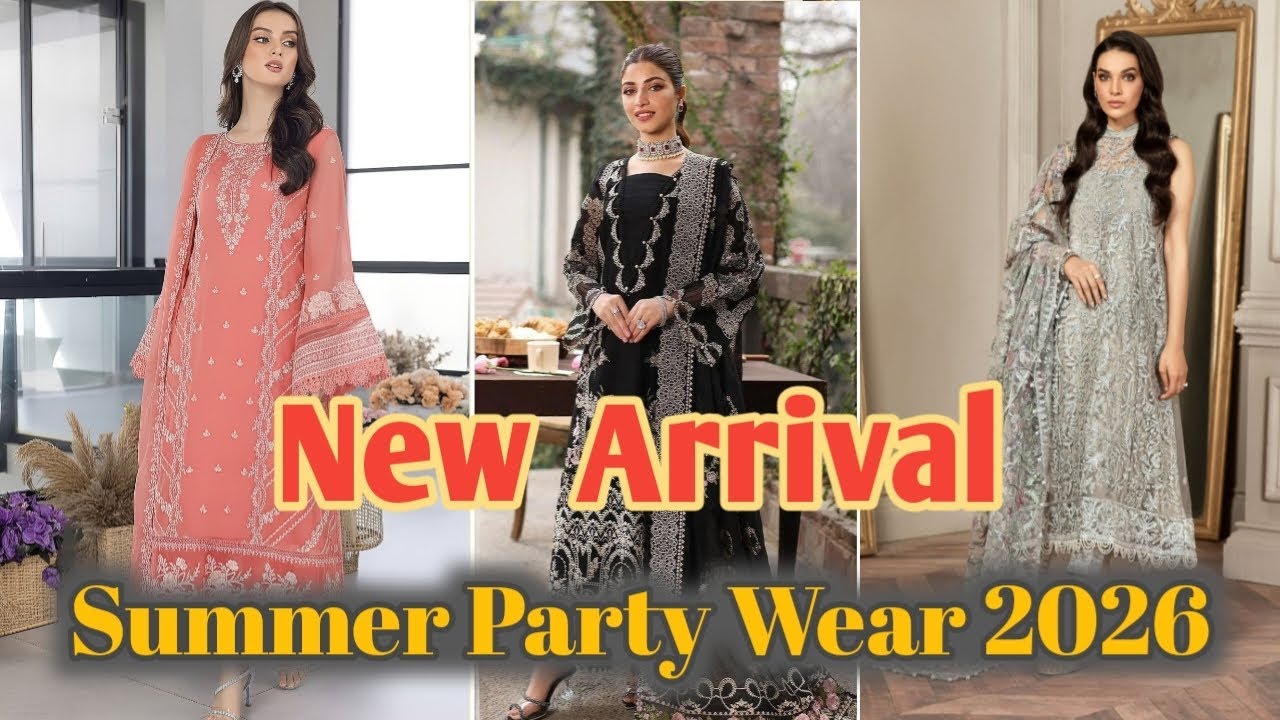 Stylish Summer Party Wear Dresses|New Arrival 2026 #SummerStyle2026 #PartyWearDresses #FashionTrends