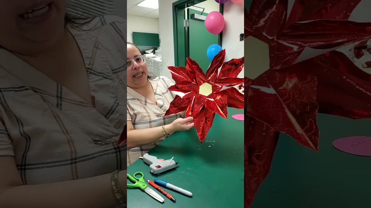 como hacer flor de noche buena