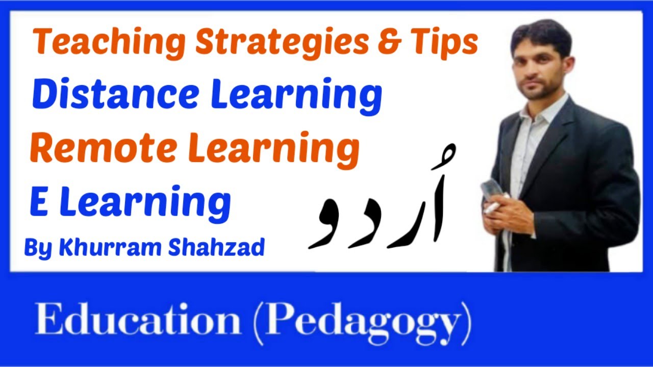 Distance Learning in Urdu