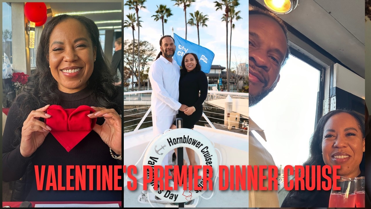 Valentine’s Premier Dinner Cruise with City Cruises in Long Beach 🌹🚢