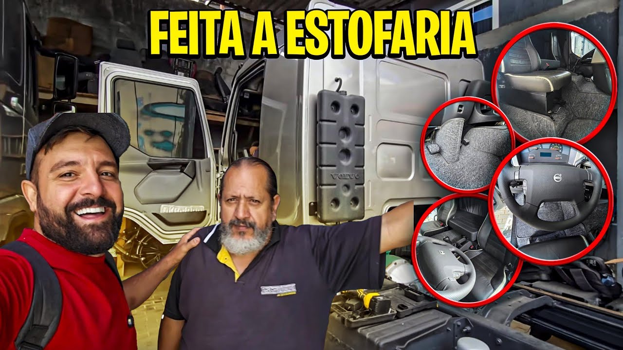 E ASSIM FICOU A INTERNA DO CAMINHÃO , A CASA DO CAMINHONEIRO 🙏🏼 #truckdriver 