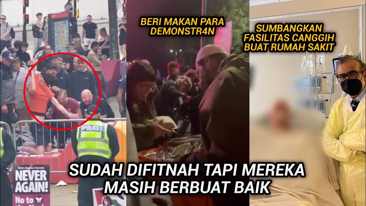 Padahal Masjidnya Dirus4k dan Shalatnya Di3jek Tapi Balasan Orang Muslim Buat Warga Inggris Kagum