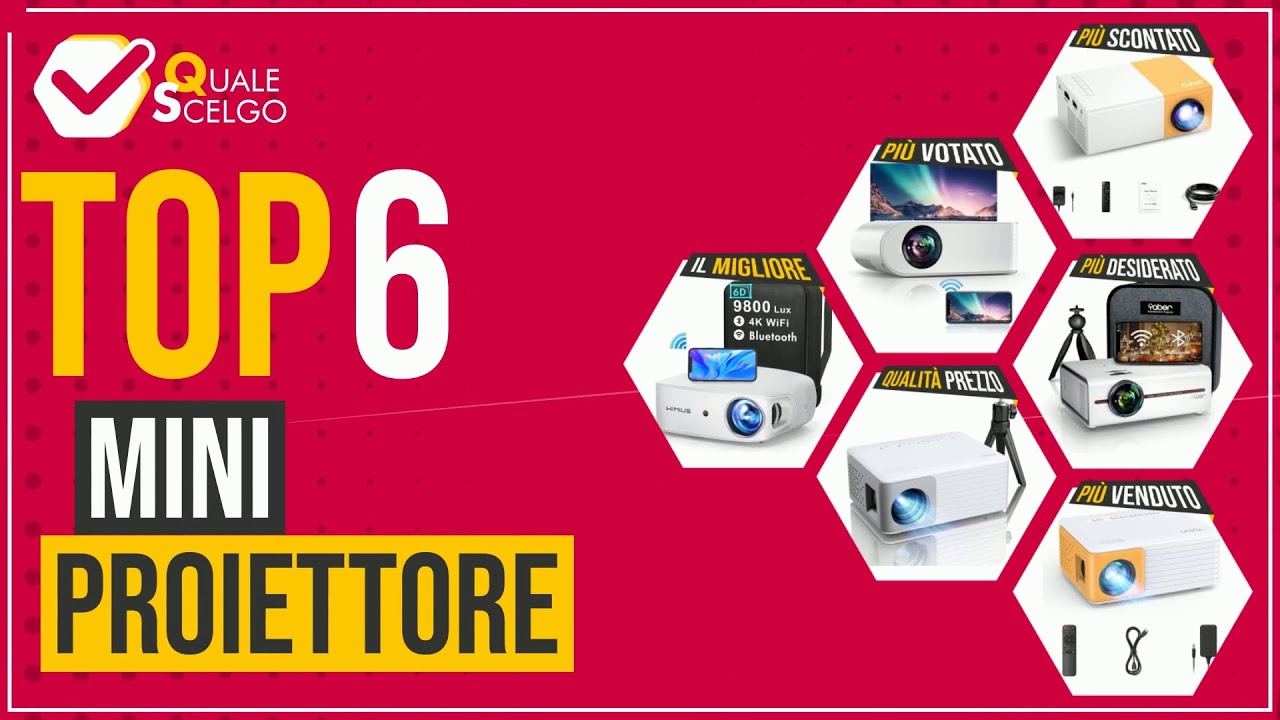 Mini proiettore - Top 6 - (QualeScelgo)