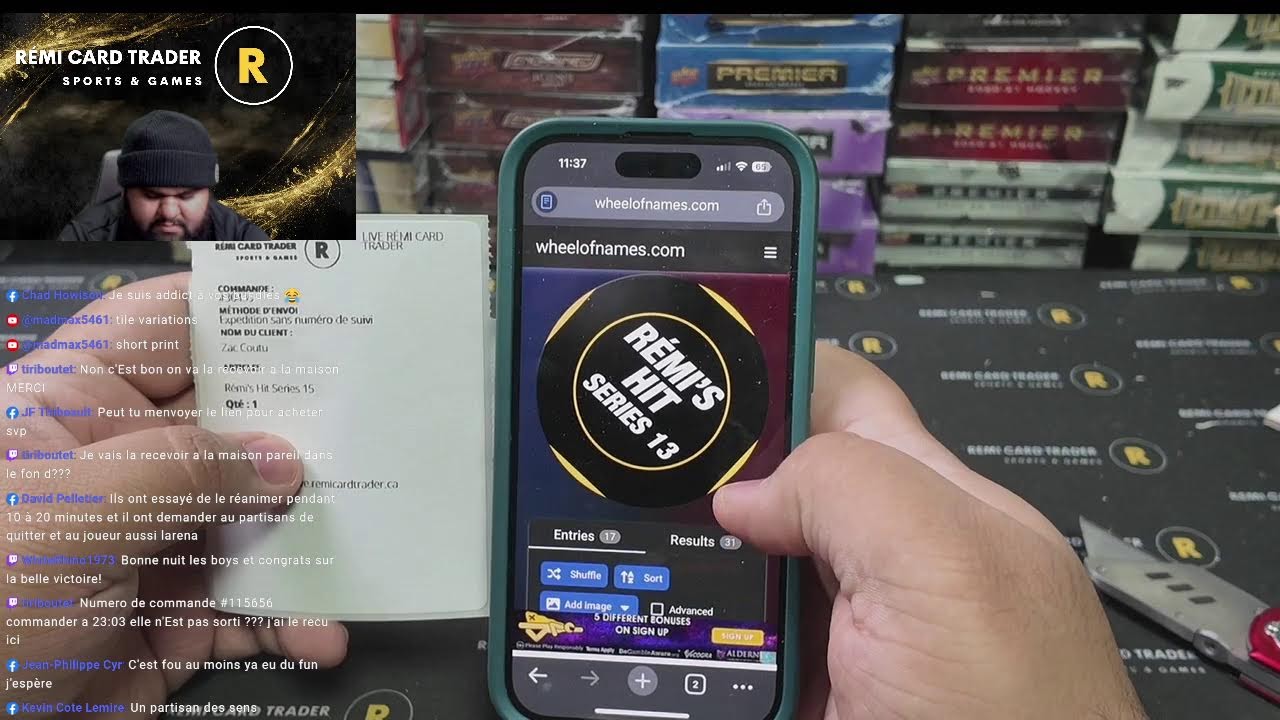 OUVERTURE LIVE 17 JANVIER 2026