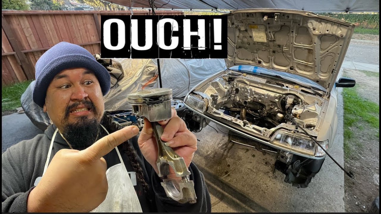 How DAMAGED Is My K20a2 Short Block? Tear Down | Moxy Acid Cleaner