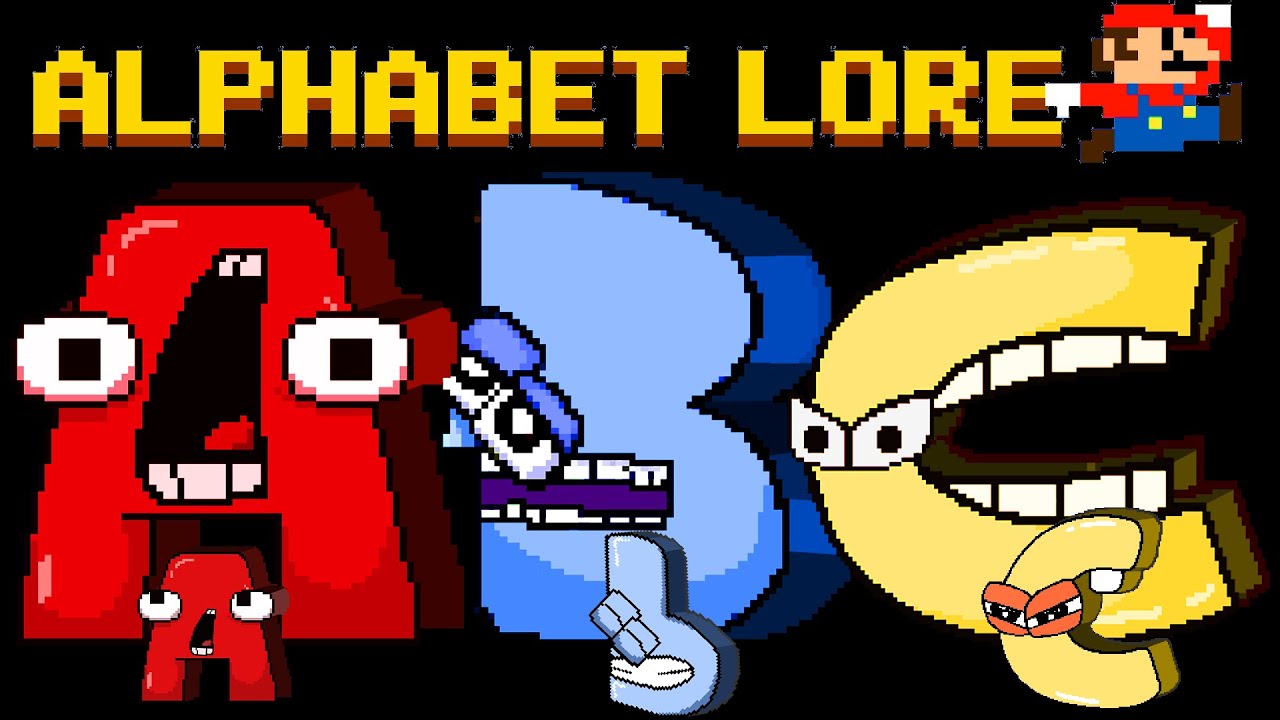 Alphabet Lore (A - Z…) But They Small in Mario Bros | GM Animation
