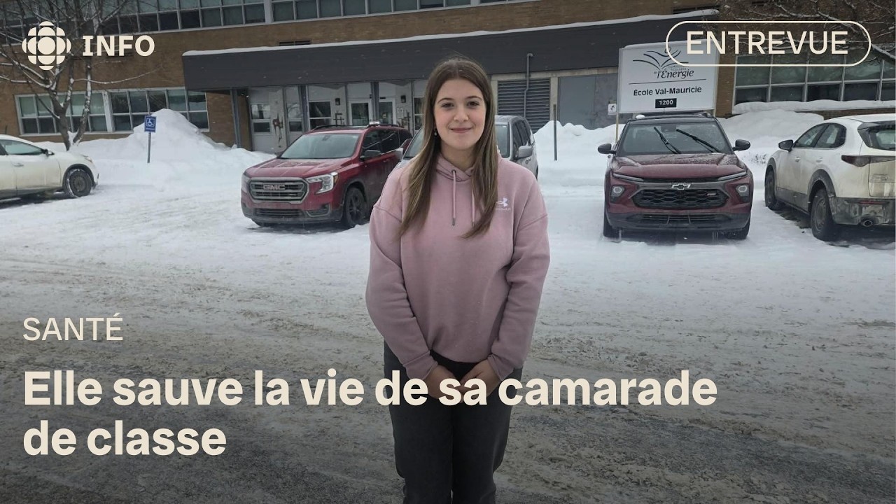 Elle sauve la vie de sa camarade de classe