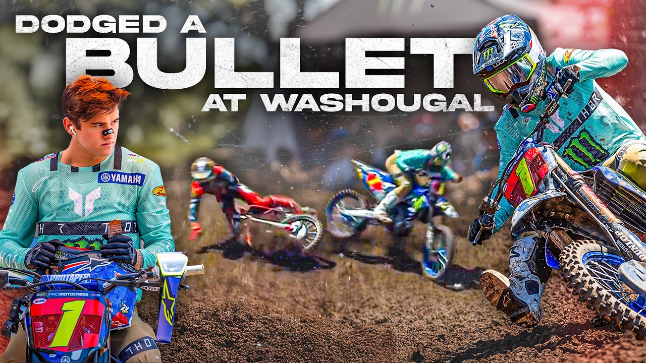 Dodged a Bullet!! Close Call at Washougal &ndash; Pro Motocross Rd.8