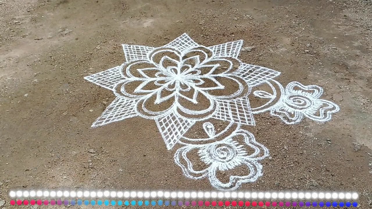 🌺 கோலம் வீடியோ / ஐம்பது நிமிடம்💥💥 / 