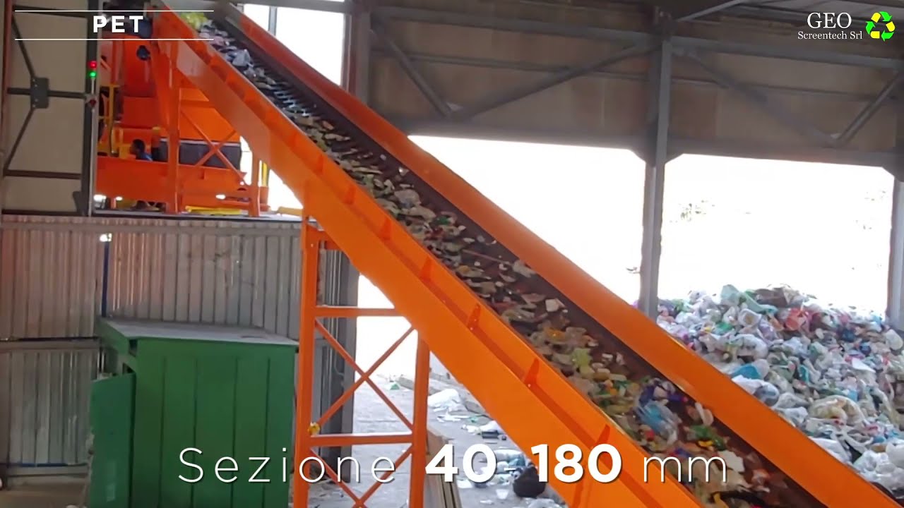 VAGLIATURA PET  - Disc Screen PLASTIC WASTE - Vagliatura a Dischi - Geo Screentech Srl