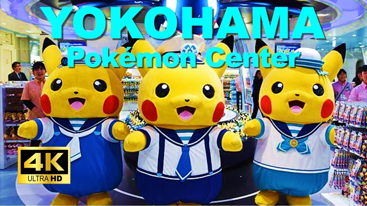 【4K🇯🇵】Yokohama Walking Tour - Pokémon Center Yokohama 2022