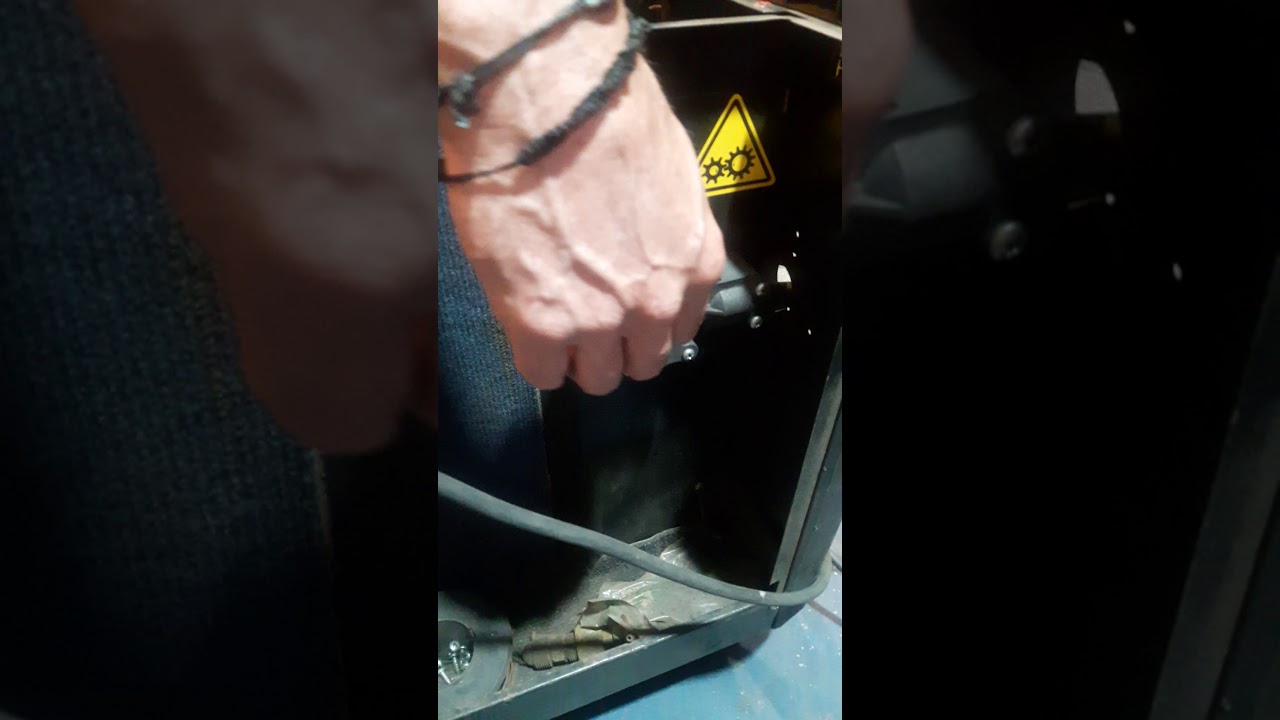 Mig Telwin 180/2 reparacion no gira carrete de hilo.