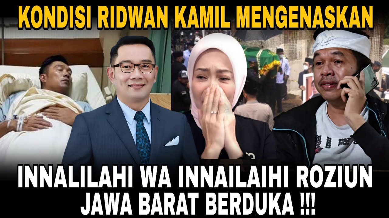 JABAR BERDUKA?!! KONDISI TERKINI RIDWAN KAMIL, SEMUANYA HANCUR KARMA DARI KDM?