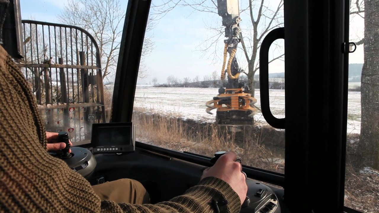 Felling Grapple GMT 035 for sawing, harvesting and loading trees, energy wood and biomass
