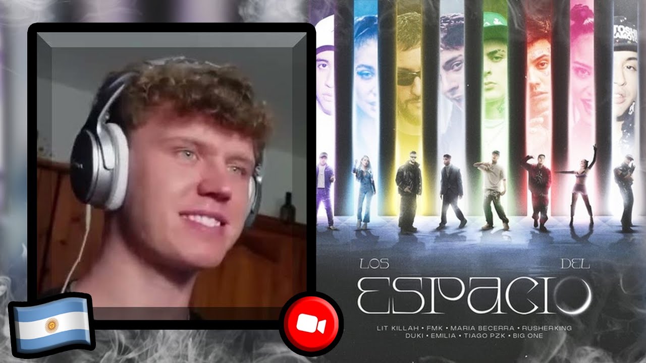 FIRST REACTION TO Los Del Espacio - Duki, Emilia, Maria Becerra & More! | Argentinian Music Reaction