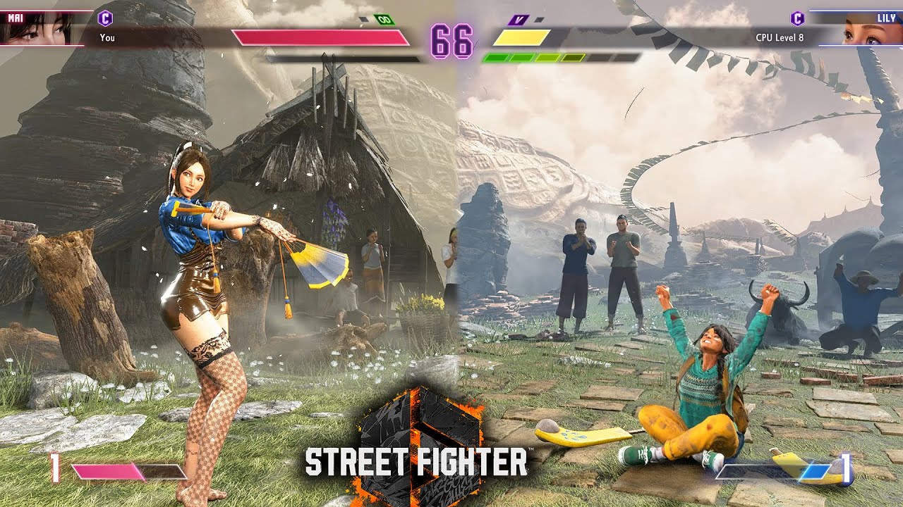 Street Fighter 6 Mai Shiranui vs Lily PC Mod #2