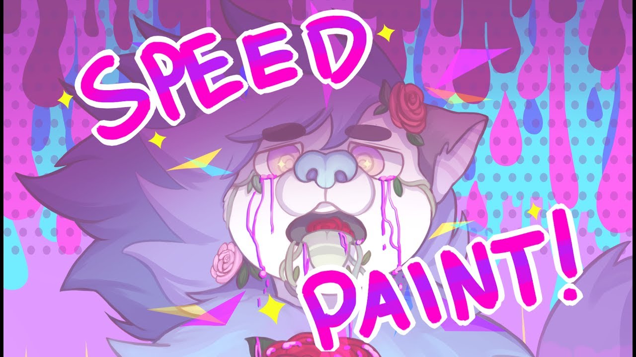 Angst Meme Fursona Speedpaint! Gore/Blood Warning!