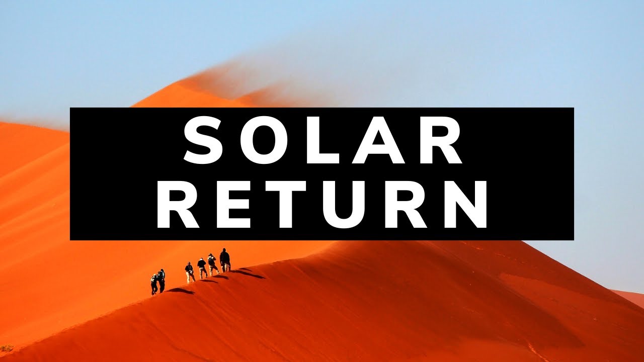 SOLAR RETURN ทำนายเหตุการณ์ประจำปี