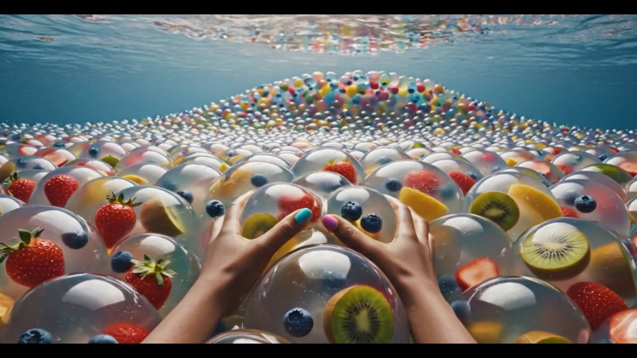 Which crazy Ocean Would You Swim In? Satisfying & Relaxing Ai Asmr
