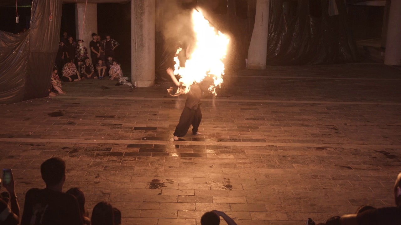 2017中正火藝大成發【鬼行夜】武焰 - 筱博筱歐