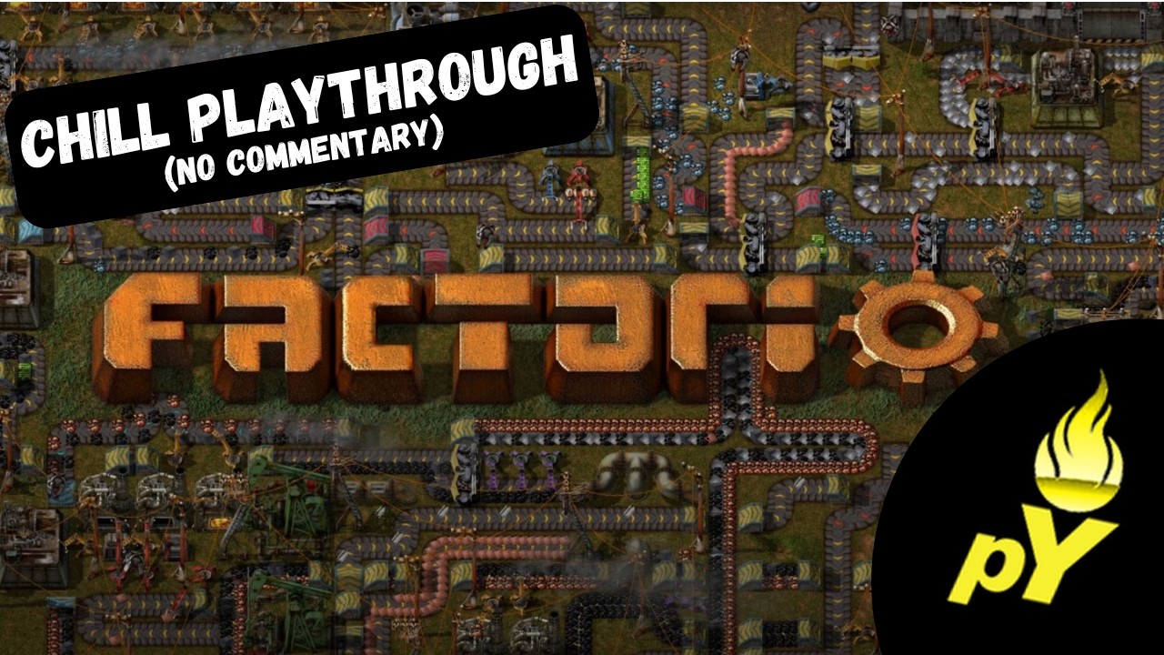 Fall Asleep to Factorio Pyanodon. PART 83. All the fungal substrates! (No Commentary)