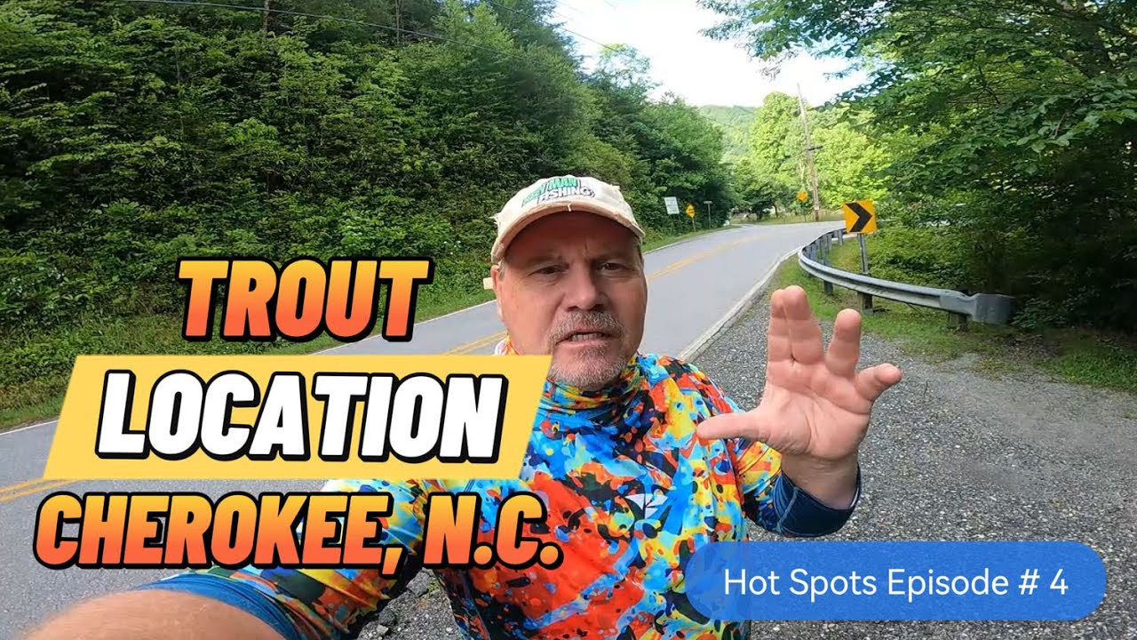 Trout Location In Cherokee, N.C.