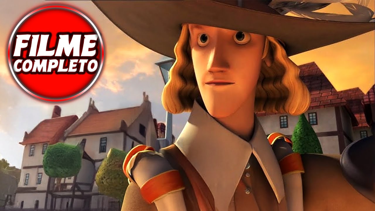 OS TRÊS MOSQUETEIROS | Filme Completo Dublado em Português Brasileiro | Desenho Animado